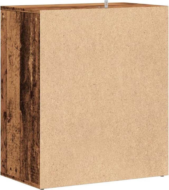 Produktbild VidaXL Schuhregal Schuhschrank Schuhkommode Schuhaufbewahrung Altholz-Optik (60 x 35 x 70 cm)