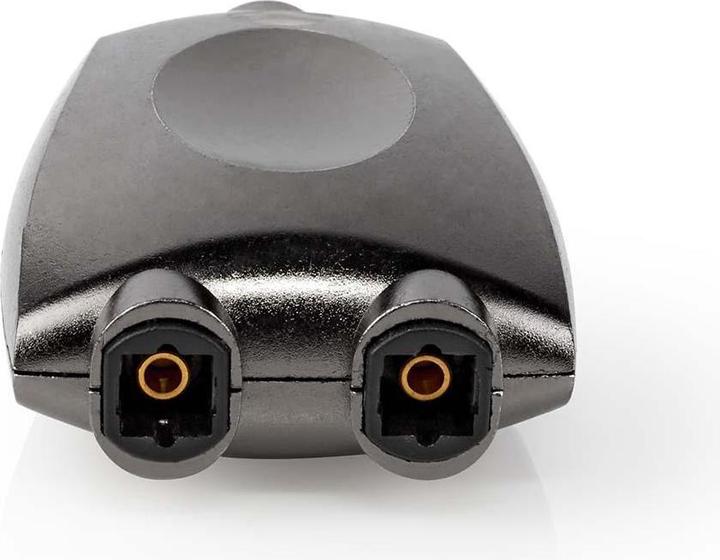 Produktbild Nedis TosLink Adapter, splitter, sluminum - Gray With Metal
