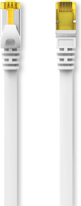Produktbild Primewire CAT.7 Netzwerkkabel flach - Ethernet Gigabit Lan Kabel RJ45 - Patchkabel - komp. CAT.5 CAT.6 CAT.8 (U/FTP, CAT7, 5 m)