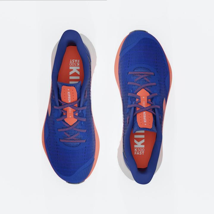 Image du produit Kiprun Chaussures de running Enfant - K500 FAST bleu indigo rouge (39)