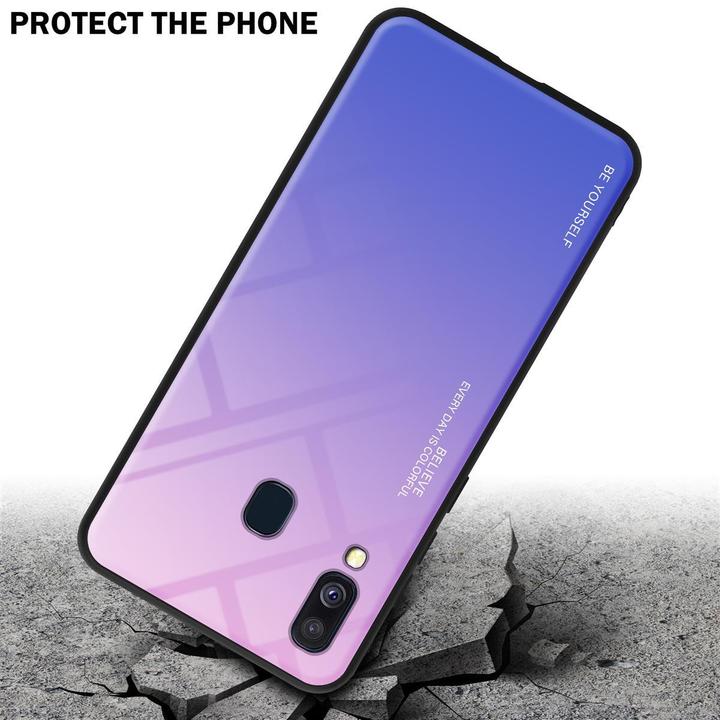 Actual product image Cadorabo TPU 2 colors glass cover (Samsung Galaxy A40)