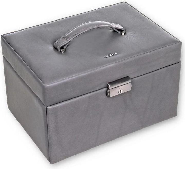 Actual product image Sacher 77.510.561643 - Jewellery box Lena fleur venice grey (leather)