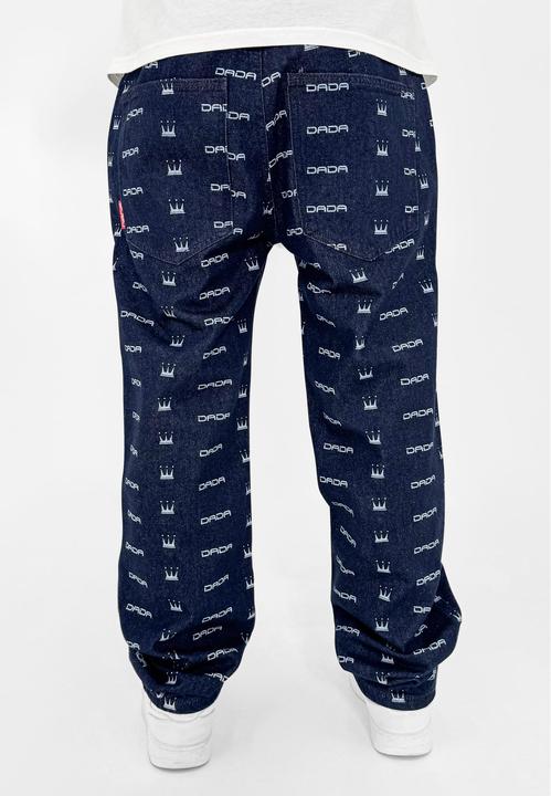 Actual product image Dada Supreme All Over Loose Fit Jeans - 179919 (32)