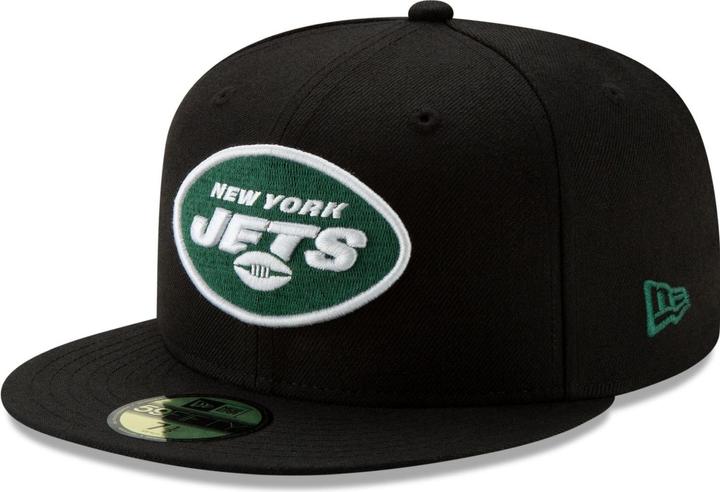 New Era 59Fifty Fitted Cap - BLACK New York Jets - 7 1/2 (7 1/2)