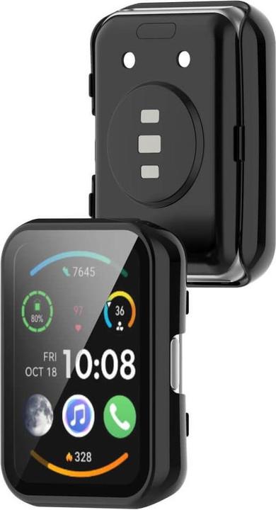 Actual product image Cover-Discount OPPO Watch Free - Protective Case with bulletproof glass black