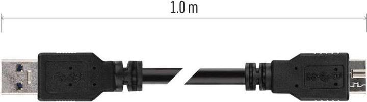 Produktbild Emos USB Kabel 3.0 A Stecker – Micro B Stecker 1m (1 m, USB 3.0)