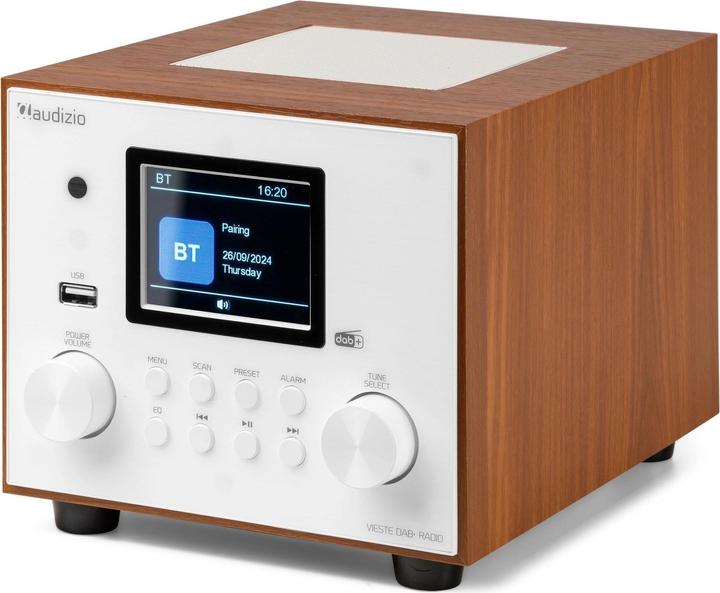 Actual product image Audizio DAB+ Radio Vieste Weiss, Radio Tuner: FM, DAB+ (FM, DAB+, Bluetooth)