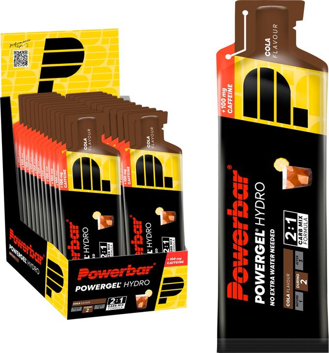 Immagine prodotto Powerbar PowerGel Hydro (Caffeina, Cola, 24 pz., 1850 g)