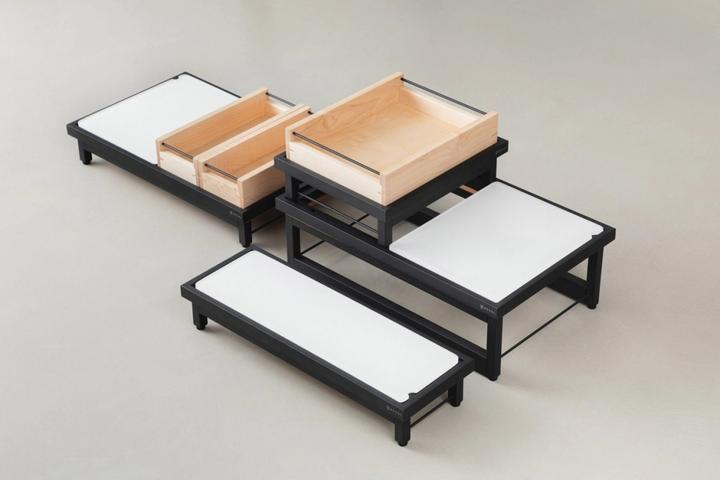 Actual product image Revol En Scene GN 2/4 tray white acrylic