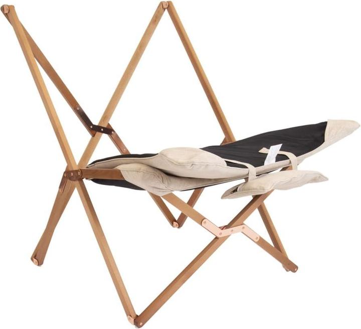 Actual product image Bo-Camp Urban Outdoor collection - Relaxstoel - Bloomsbury - L - Oxford polyester - Beige