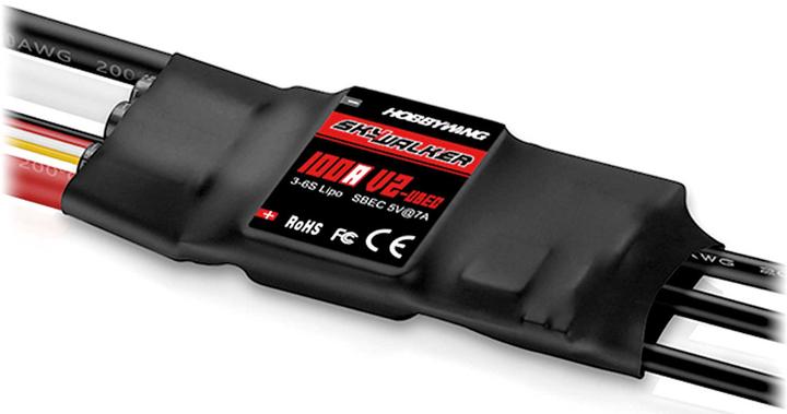 Produktbild Hobbywing Skywalker V2 100A 3-6s, 7A BEC