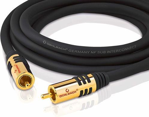 Actual product image Oehlbach Nf Sub (8 m, Cinch)