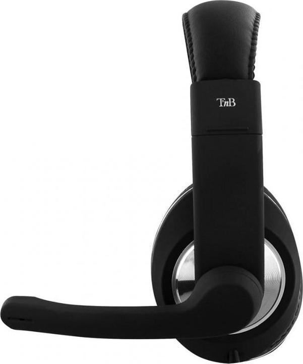 Produktbild T'nB Casque Micro filaire HS-500 (Noir) (Kabelgebunden)