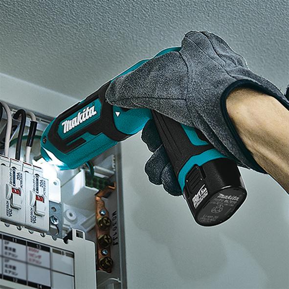 Actual product image Makita TD 022 DSE cordless impact screwdriver with articulated blade (Rechargeable battery operated)