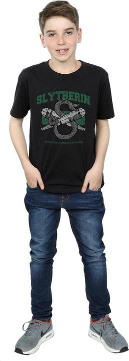 Immagine prodotto Slytherin Quidditch Emblem Maglietta Ragazzi (128)