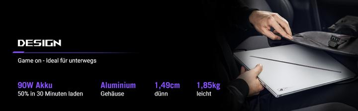 Produktbild ASUS ROG Zephyrus G16 (16", AMD Ryzen AI 7 350, 32 GB, 1000 GB, DE)