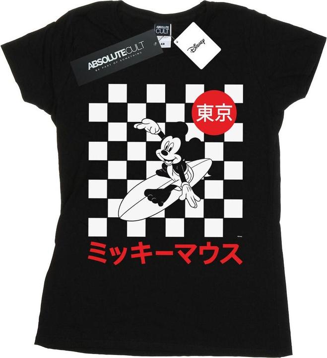 Immagine prodotto Disney Mickey Mouse Surfing Maglietta Donna (S)