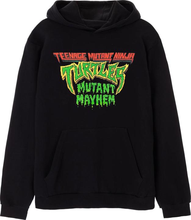 Immagine prodotto Teenage Mutant NT Mayhem Felpa con Cappuccio Logo Uomo (3XL)
