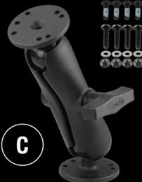 Actual product image RAM Mounts Unpkd RAM Sing Swg Arm Tele