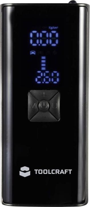 Image du produit Toolcraft TO-8698626 Compresseur TO-ACP-200 10 bar Arrêt automatique, affichage numérique, clignotant (10 bar, 0 l)