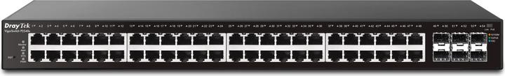 Actual product image Draytek PoE+ Switch VigorSwitchP2540x 54 Port (48 ports)