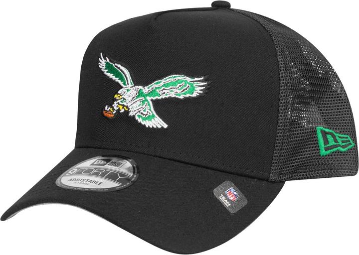 Produktbild New Era A-Frame Trucker Cap - Philadelphia Eagles Retro (One Size)