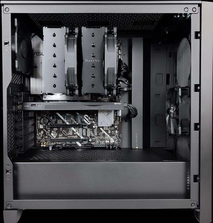 Actual product image Brentford BF866 Intel Ultra9 4000ADA Workstation (Intel Core Ultra 9 285K, 128 GB, 4000 GB, RTX A4000 Ada)
