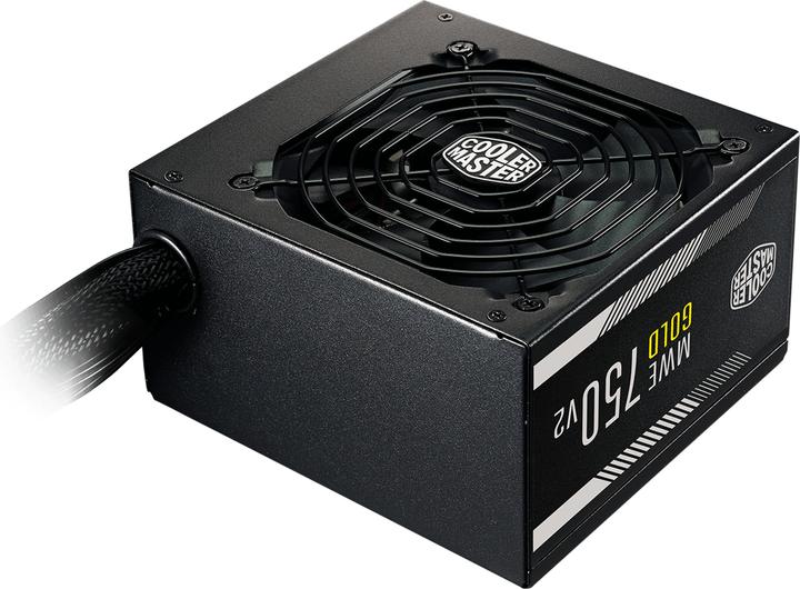 Image du produit Cooler Master MWE 750W 80+ Gold V2 Alimentation 24 broches ATX ATX noir (750 W)
