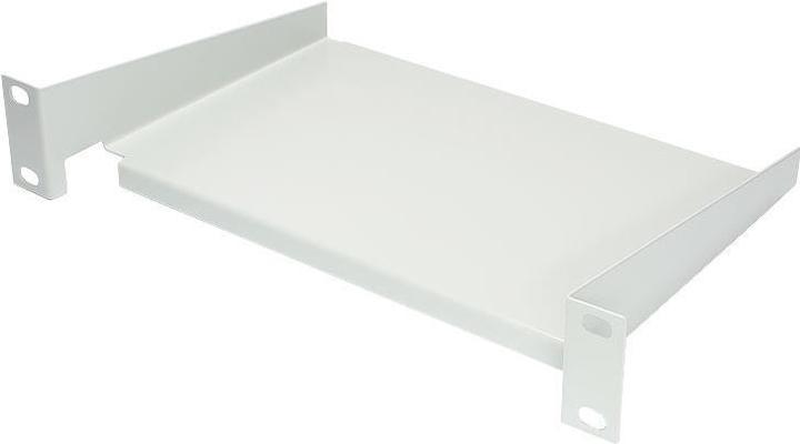 Good Connections 10" Fachboden, Befestigung vorne, Einbautiefe 160 mm, lichtgrau (RAL7035), ®