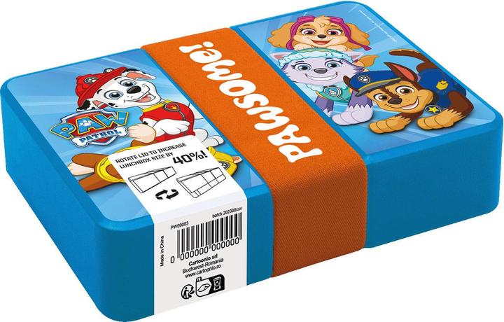 Actual product image PAW Patrol lunchbox