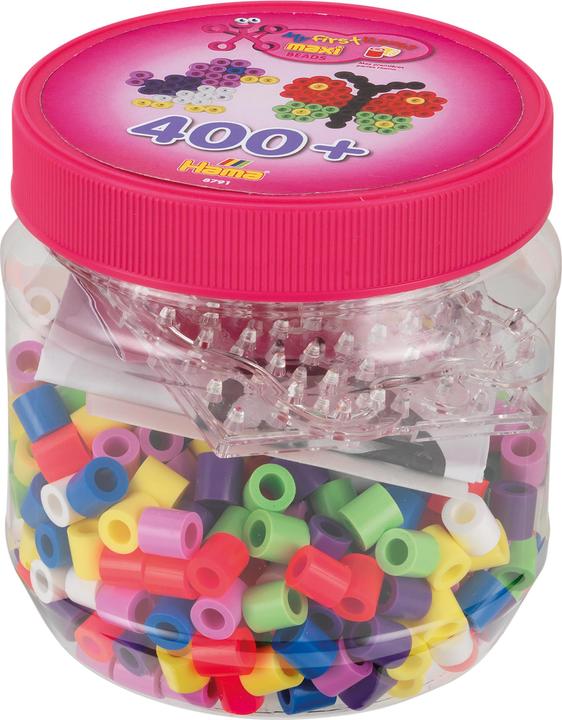 Produktbild Hama Perlen Strijkkralenset Maxi in Pot, 400st.