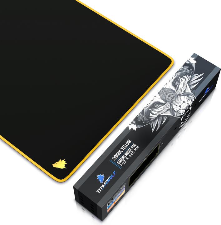 Actual product image Titanwolf Gaming Mouse Pad, XXL Speed Gaming Mouse Pad Mouse Pad / Extra Large Surface of 900 x 400mm (XXL)