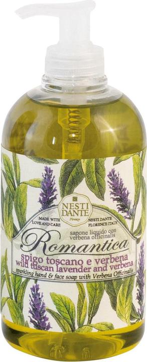Actual product image Nesti Dante Romantica Wild Tuscan Lavender and Verbena (Liquid soap, 500 ml)