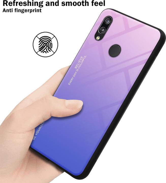 Productafbeelding Cadorabo TPU 2 kleuren glasdekking (Huawei Nova 3E)