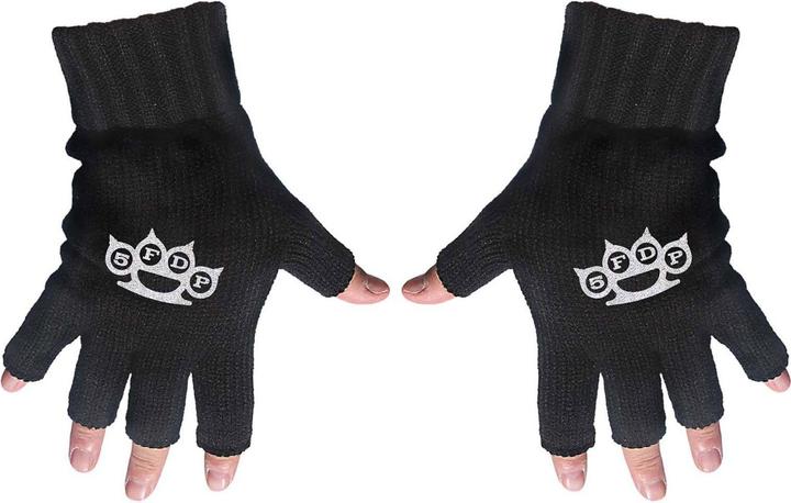 Immagine prodotto Five Finger Death Punch Adulto Unisex Logo Guanti Senza Dita (Taglia unica)