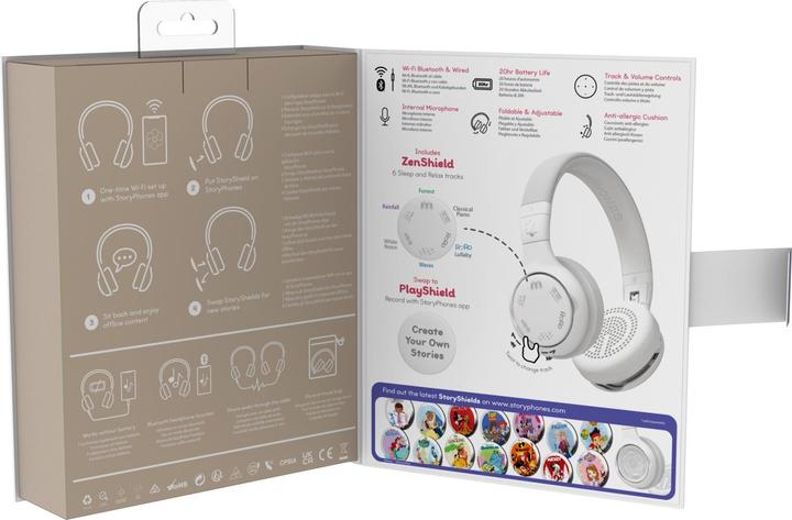 Immagine prodotto StoryPhones Cuffie wireless (Spagnolo, Tedesco, Inglese, Italiano, Francese)