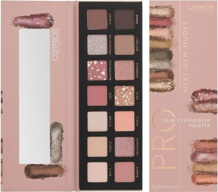 Produktbild Catrice Pro Next-Gen Nudes Slim Eyeshadow Palette (010 Courage Is Beauty)