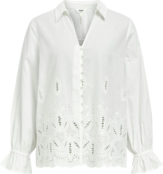 Produktbild Object Broderie Anglaise Hemd (40)