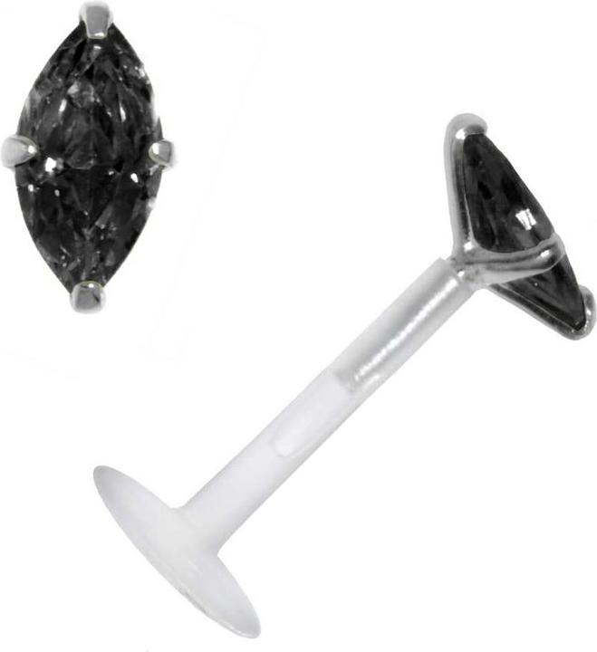 Immagine prodotto Bijouteria Piercing (Bioplastica, Argento 925, Zirconia)