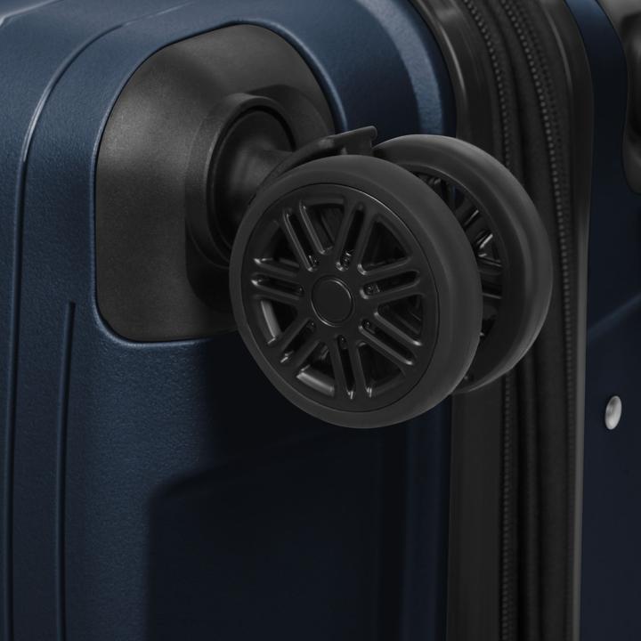 Image du produit D&N Travel Line 4300-Plus 4 roues trolley M 65 cm avec soufflet d'extension (58 l, M (50 - 90l))