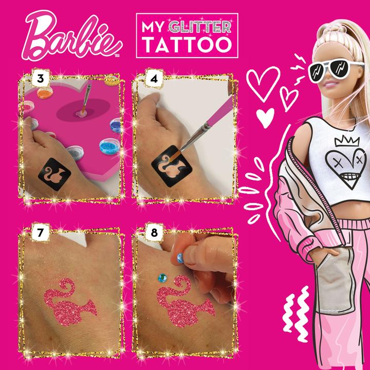 Immagine prodotto Lisciani Tatuaggi glitterati di Barbie
