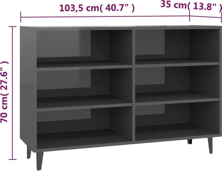 Image du produit VidaXL Lukas (103,5 x 35 x 70 cm)