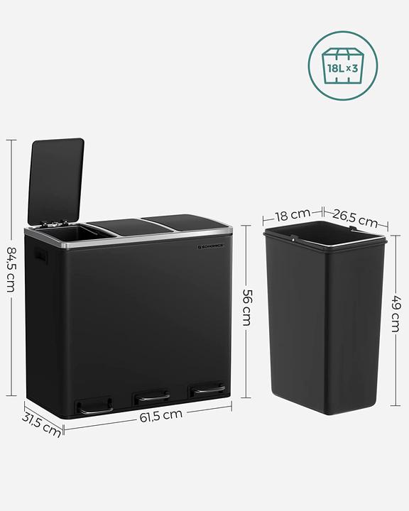 Image du produit Songmics Rubbi (18 l)