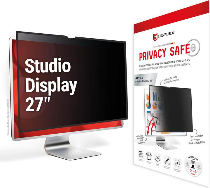 Produktbild Displex Privacy Safe, Desktop Monitor Blickschutzfilter (27")