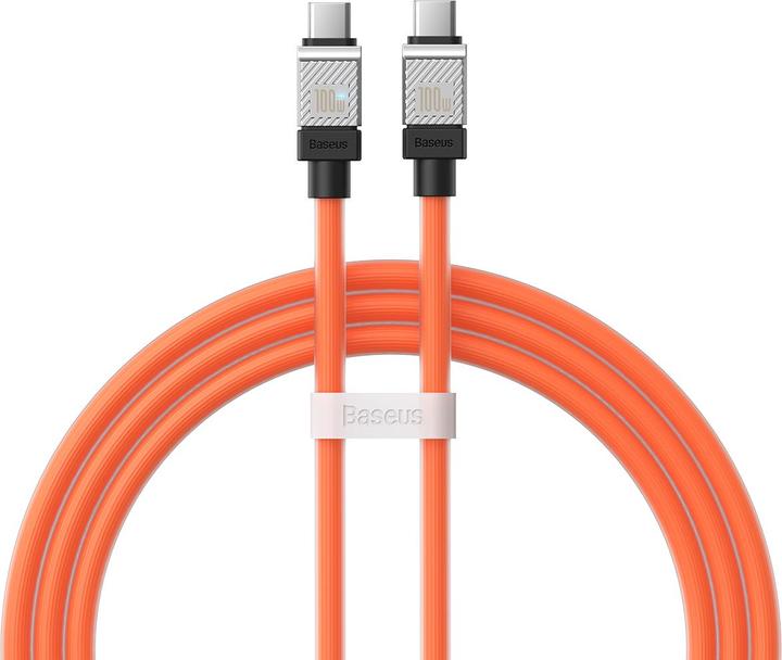 Produktbild Baseus Cable USB-C do USB-C CoolPlay 100W 1m (orange) (1 m, USB 3.2 Gen 2)