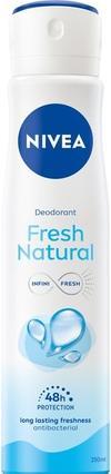 NIVEA DEO 250ml Spray damski FRESH NATURAL (Spray, 250 ml)
