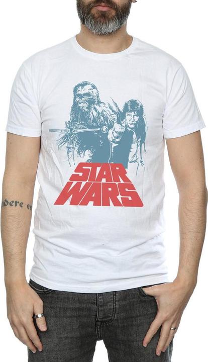 Produktbild Star Wars Han Solo Chewie Duet TShirt (XXL)