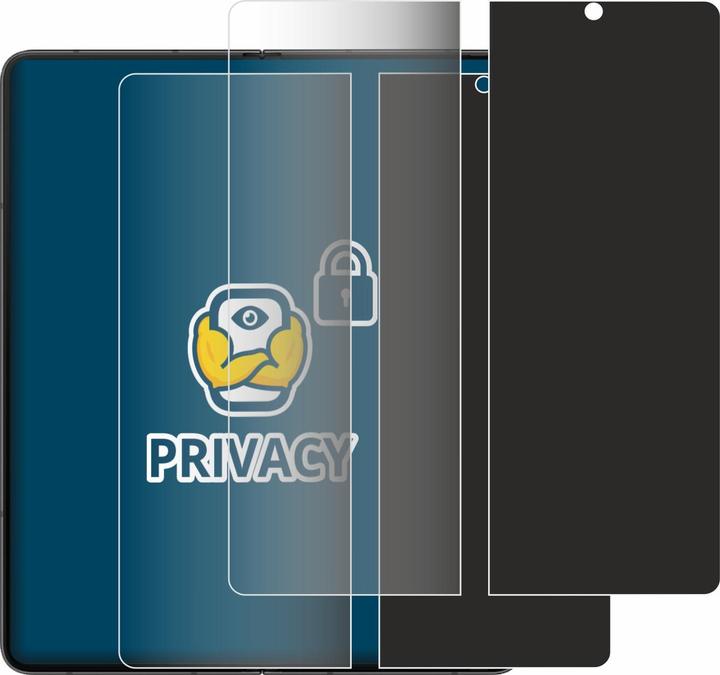 Image du produit BROTECT Film anti-regards Anti-Spy Privacy Film de protection contre la lumière bleue (2 pièce(s), Samsung Galaxy Z Fold5)