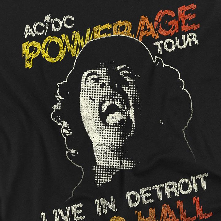 Actual product image AC/DC Mens Powerage Tour T-Shirt (3XL)
