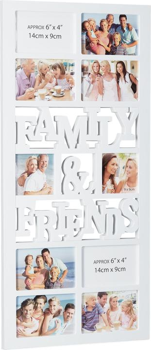 Actual product image Relaxdays Multi Photo Frame 10 Photographs (9 x 14 cm)